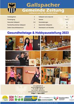 Gemeindezeitung Frühjahr 2023
